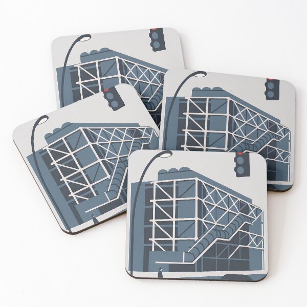 Item preview, Minimalist Centre Pompidou, Paris designed and sold by youkee.
