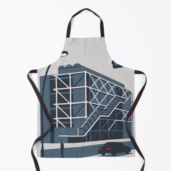 Item preview, Minimalist Centre Pompidou, Paris designed and sold by youkee.