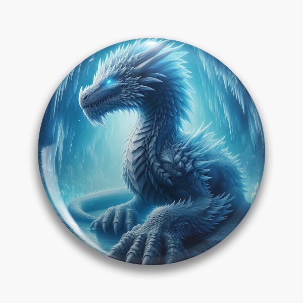 Artikelvorschau, Eisdrache entworfen und verkauft von GalleryBrisArt.