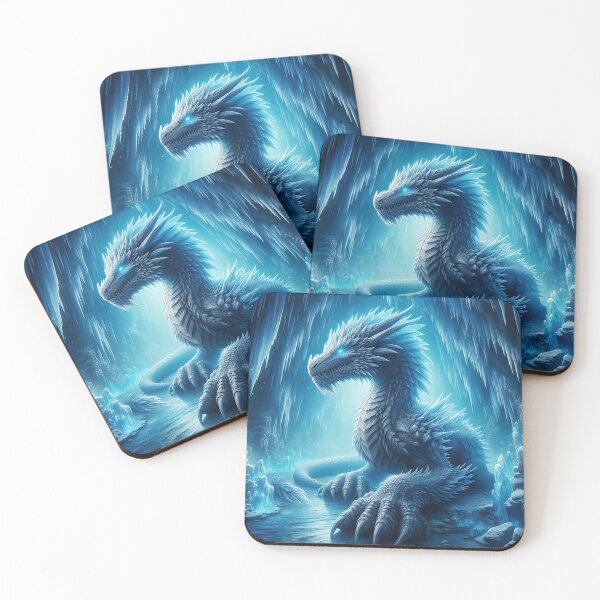 Item preview, Ice Dragon designed and sold by GalleryBrisArt.