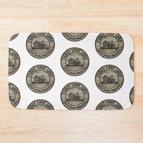 Item preview, Cades Cove Loop, Great Smoky Mountains - Vintage Log Cabin Sign designed and sold by Digital Dreams Arts.