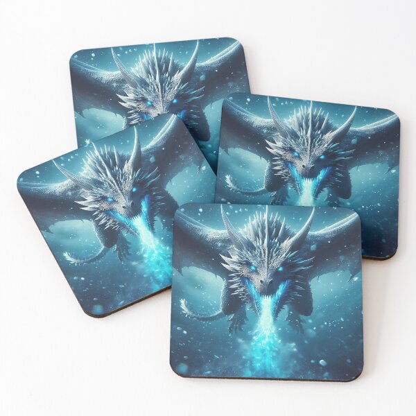Item preview, Ice Dragon designed and sold by GalleryBrisArt.