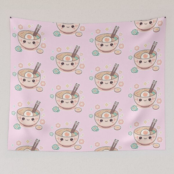 Item preview, Cute Kawaii Ramen Bowl – Adorable Anime Manga Noodle Lover Design designed and sold by Sugar Wisdom .