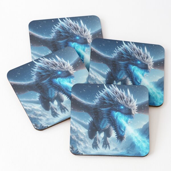 Item preview, Ice Dragon designed and sold by GalleryBrisArt.