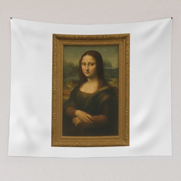Item preview, Mona lisa Lookalike Framed designed and sold by ArtQueen777.