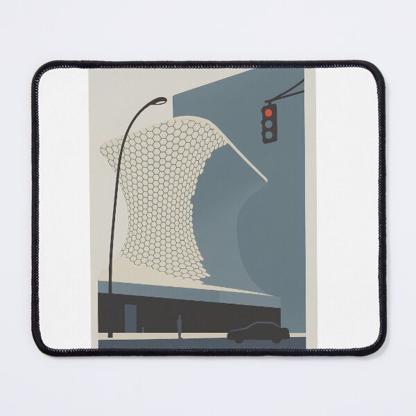 Item preview, Minimalist Museo Soumaya, CDMX designed and sold by youkee.