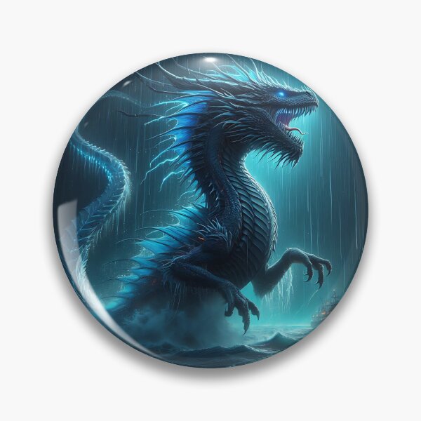 Item preview, Water Dragon designed and sold by GalleryBrisArt.