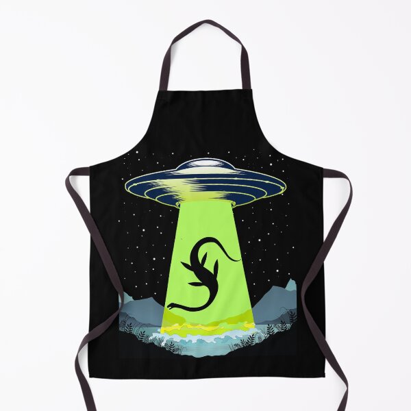 Item preview, Funny Loch Ness Monster Nessie Alien Abduction UFO designed and sold by JRRTs.
