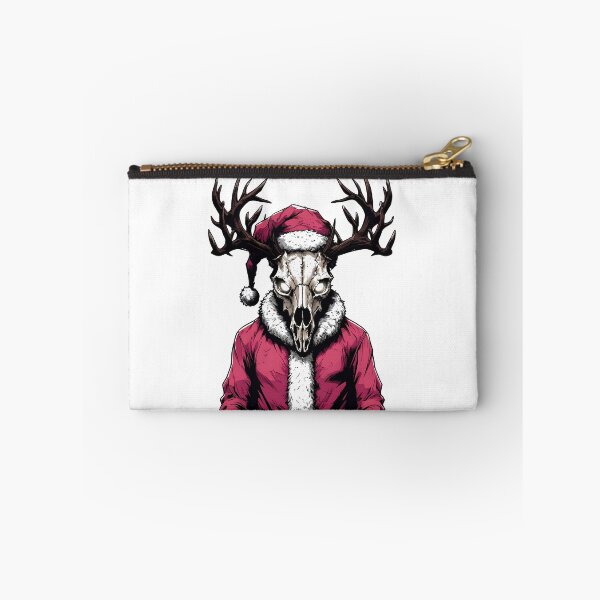 Item preview, Zombie Santa's Reindeer - Christmas Horror designed and sold by NightTimeJ.