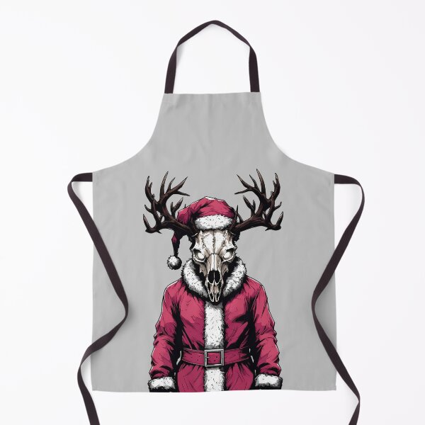 Item preview, Zombie Santa's Reindeer - Christmas Horror designed and sold by NightTimeJ.