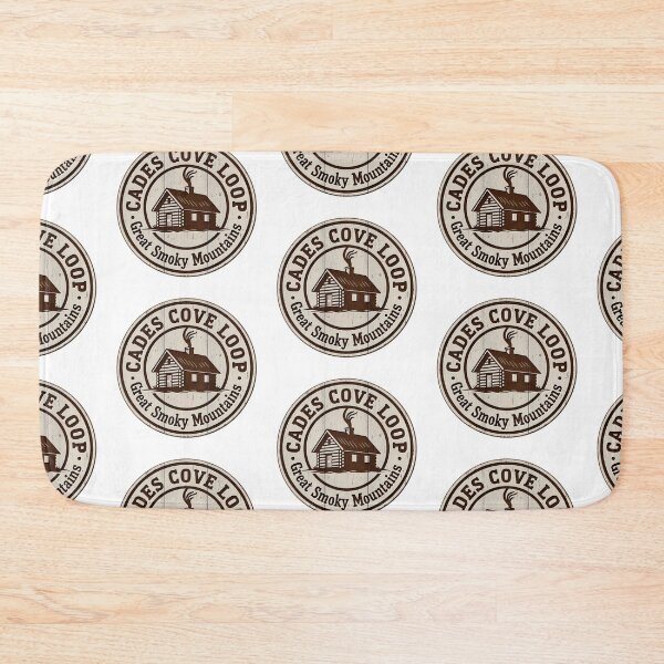 Item preview, Cades Cove Tennessee - Historic Log Cabin Retro Badge designed and sold by Digital Dreams Arts.