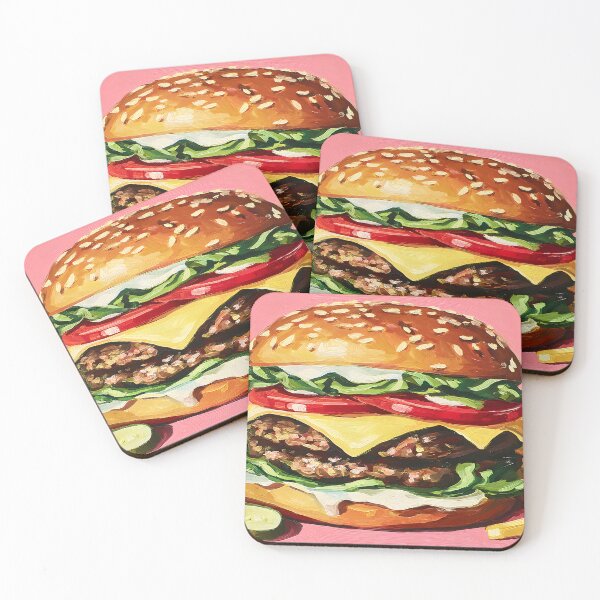 Item preview, Loaded Cheeseburger Indulgence with Golden Fries and Tangy Pickle Accent designed and sold by OlfactoART Studio.