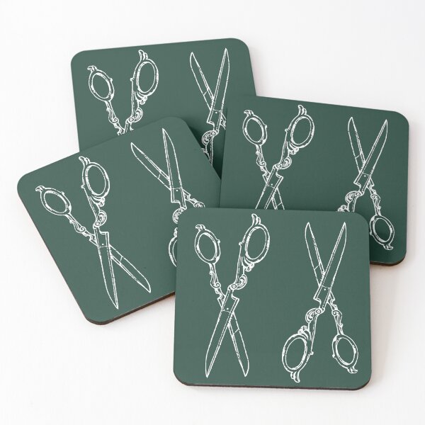 Item preview, scissors designed and sold by cjhawleyart.