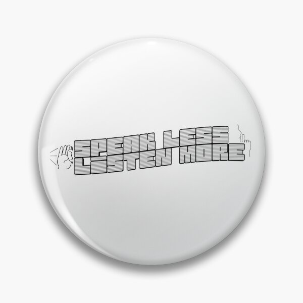 Item preview, Speak Less, Listen More designed and sold by KingOfCaffeine.