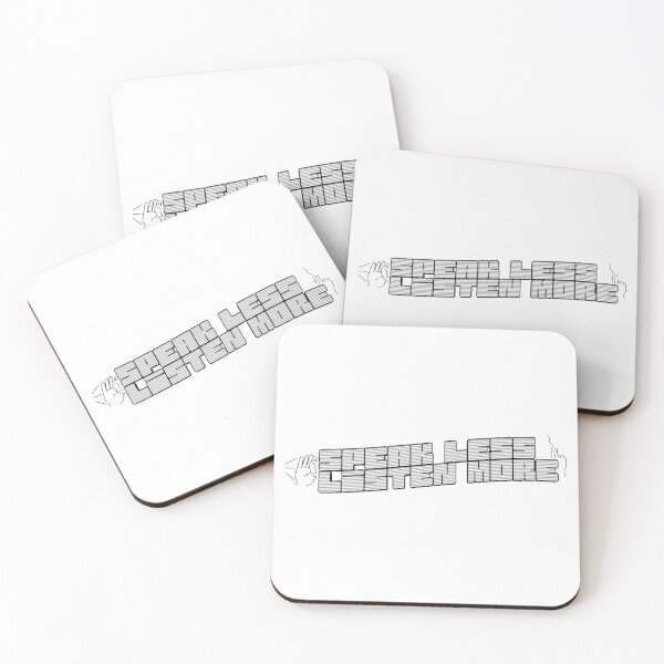 Item preview, Speak Less, Listen More designed and sold by KingOfCaffeine.