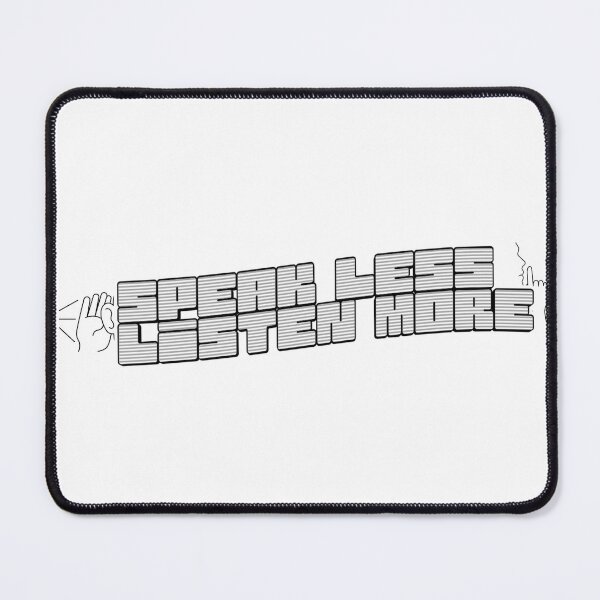 Item preview, Speak Less, Listen More designed and sold by KingOfCaffeine.