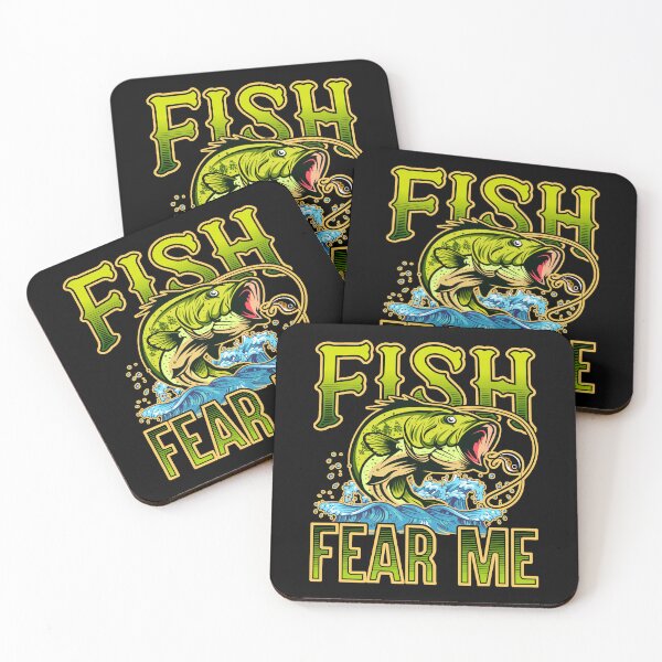 Item preview, Fish Fear Me Funny Bass Fishing Fisherman Angling designed and sold by JRRTs.