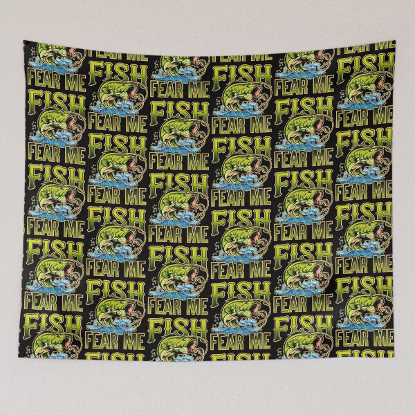 Item preview, Fish Fear Me Funny Bass Fishing Fisherman Angling designed and sold by JRRTs.