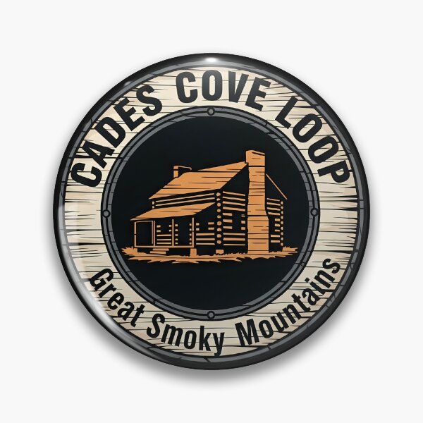Item preview, Great Smoky Mountains, Cades Cove Loop - Vintage Mile Marker designed and sold by Digital Dreams Arts.