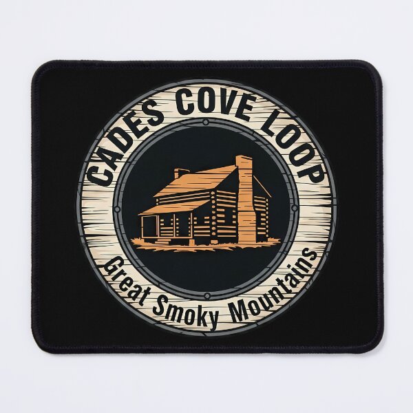 Item preview, Great Smoky Mountains, Cades Cove Loop - Vintage Mile Marker designed and sold by Digital Dreams Arts.
