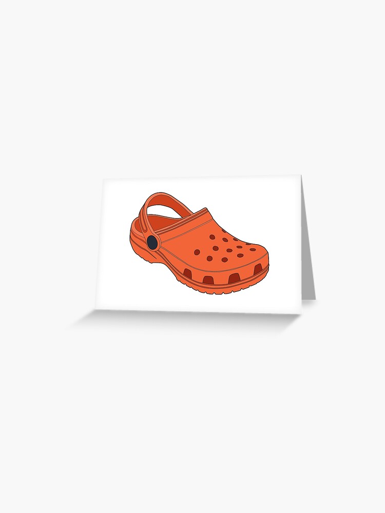 Crocs Shoe Orange Tangerine 