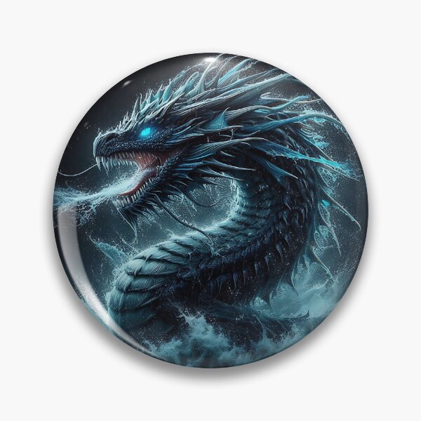 Item preview, Water Dragon designed and sold by GalleryBrisArt.