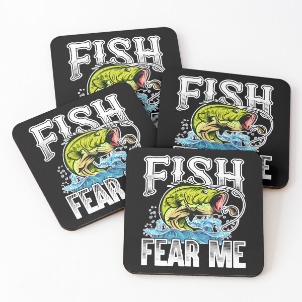 Item preview, Fish Fear Me Funny Bass Fishing Fisherman Angling designed and sold by JRRTs.