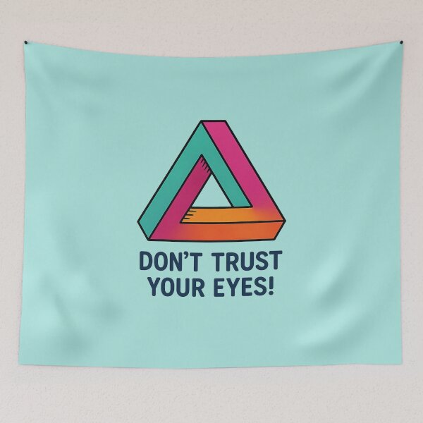 Item preview, Impossible Triangle Illusion designed and sold by Cescocir1992.