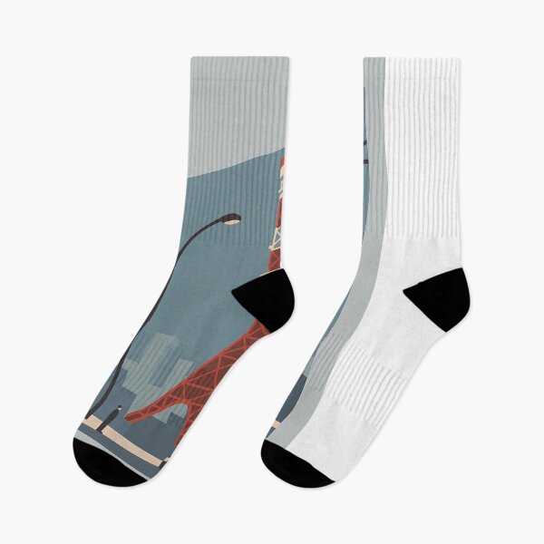 Item preview, Minimalist Tokyo Tower City Scene designed and sold by youkee.