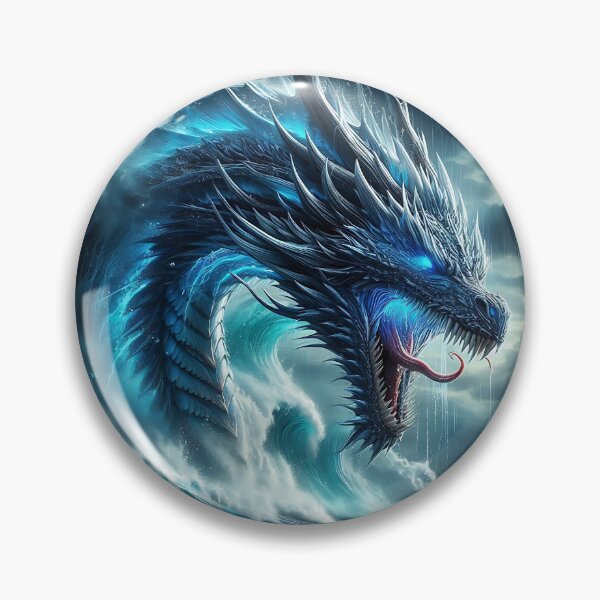 Item preview, Water Dragon designed and sold by GalleryBrisArt.