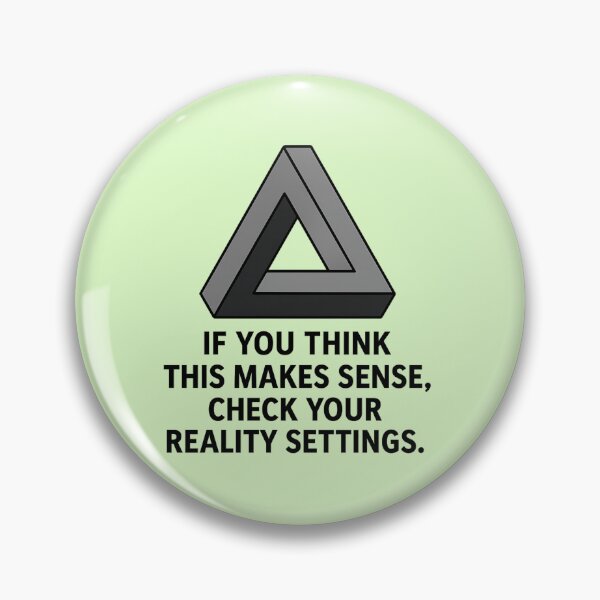 Item preview, Penrose Paradox Message designed and sold by Cescocir1992.
