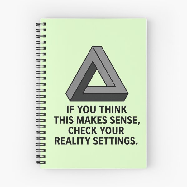 Item preview, Penrose Paradox Message designed and sold by Cescocir1992.