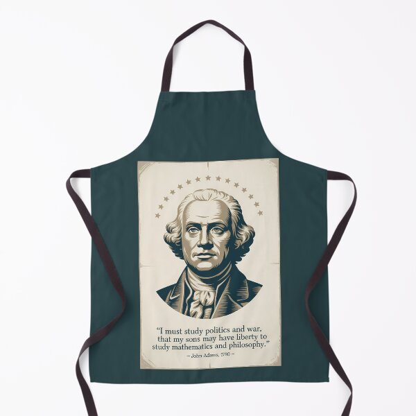 Item preview, John Adams Quote American President Illustration Vintage designed and sold by KrisSidDesigns.