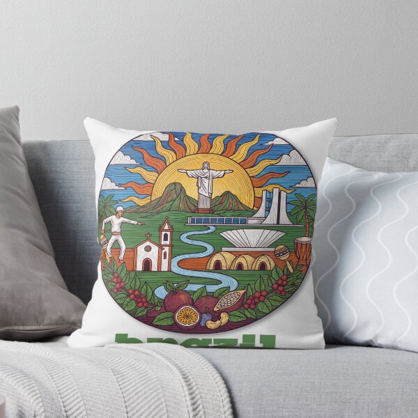 Item preview, Brazil in Bloom – A Cultural Mosaic of Heritage and Nature designed and sold by ForeverPrintsOK.