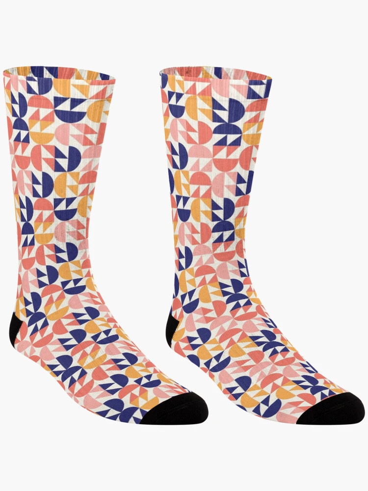Thumbnail 3 of 5, Socks, Module design - Module pattern designed and sold by AGNATA Design.