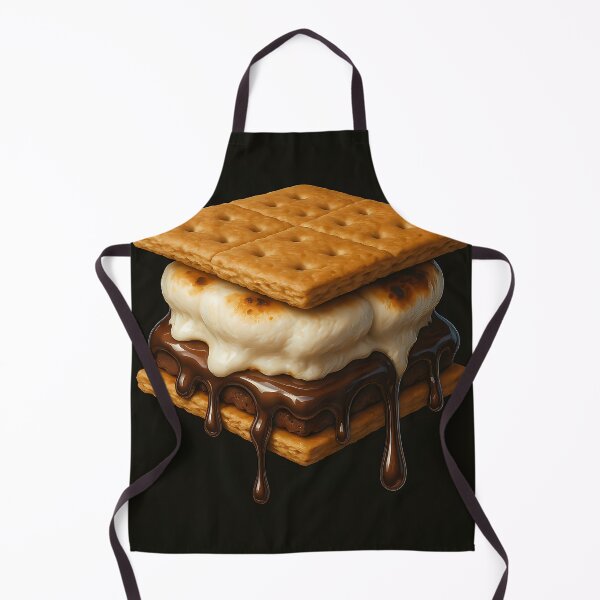 Item preview, Decadent S'mores Stack Hyperrealistic Food Illustration designed and sold by Savannarojas.