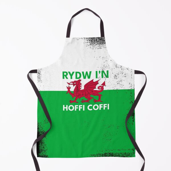 Item preview, Welsh Dragon - Rydw I'n Hoffi Coffi (Vintage Style) designed and sold by Designs by Jesabee.