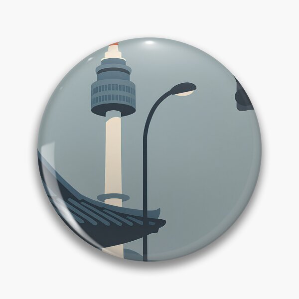 Item preview, Minimalist Seoul Namsan Tower Scene designed and sold by youkee.
