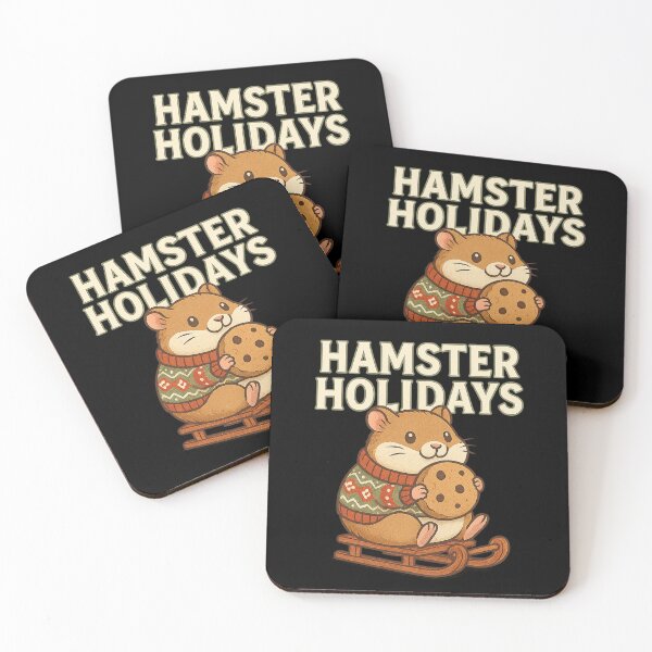 Item preview, Hamster Holidays – Cute Christmas Hamster Shirt for Animal Lovers and Pet Parents designed and sold by AddictiveDesign.
