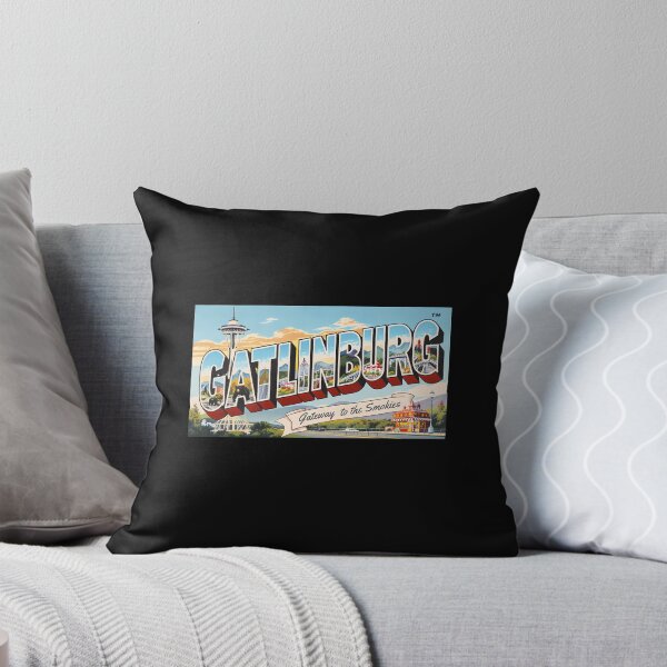 Item preview, Gatlinburg Tennessee Vintage Travel Postcard - Gateway to the Smokies designed and sold by Digital Dreams Arts.