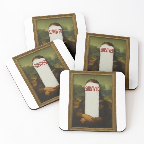 Item preview, 2025 Louvre Robbery Mona Lisa Survived designed and sold by ArtQueen777.
