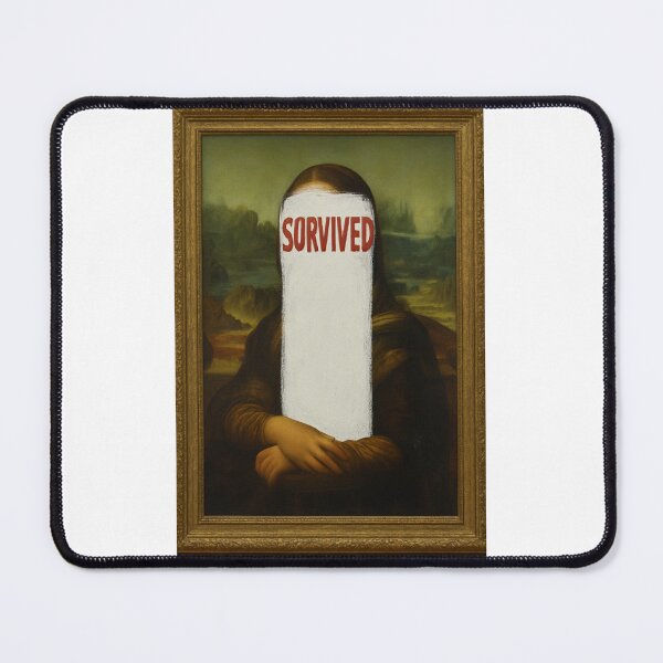 Item preview, 2025 Louvre Robbery Mona Lisa Survived designed and sold by ArtQueen777.