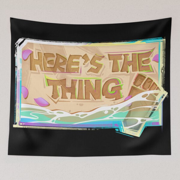 Item preview, Marvel Rivals The Thing Sunshine Thing Spray designed and sold by KaiSpecter.