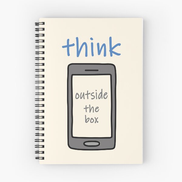 Item preview, Think outside the box - no AI designed and sold by Frank J. Art.