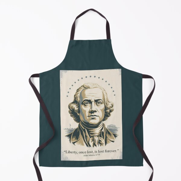 Item preview, John Adams Quote Second President Illustration Vintage designed and sold by KrisSidDesigns.