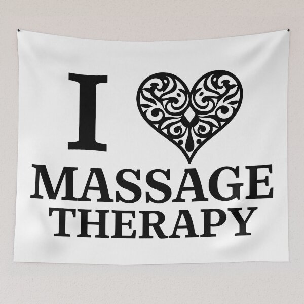 Item preview, I Heart Massage Therapy designed and sold by LagomCreative.