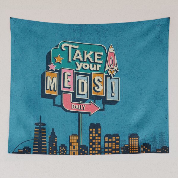 Item preview, Take Your Meds! designed and sold by Bratty Inner Child.