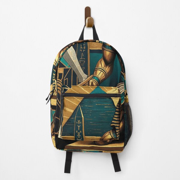 Item preview, Kneeling Anubis God Full Body | Egyptian Revival Art Deco Nouveau | Luxury Gallery Art Print designed and sold by Vintage Poster Gallery.