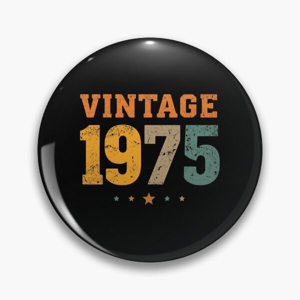 Item preview, Vintage 1975 Retro T-Shirt | Classic 70s Style Birthday Gift designed and sold by AmineDigitalPro.
