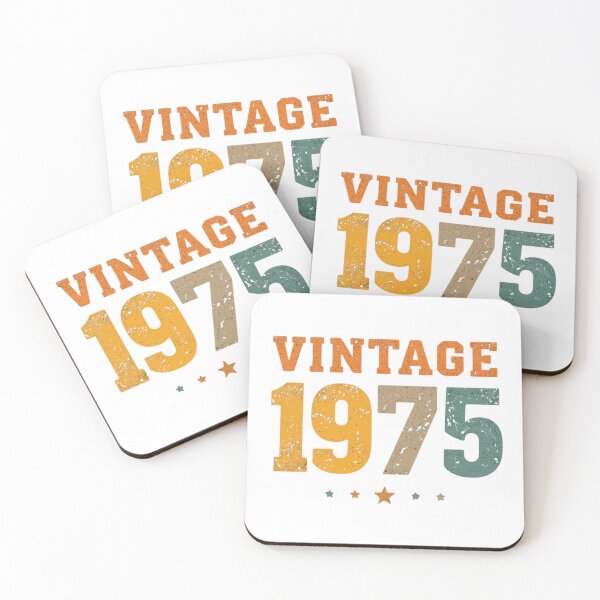 Item preview, Vintage 1975 Retro T-Shirt | Classic 70s Style Birthday Gift designed and sold by AmineDigitalPro.